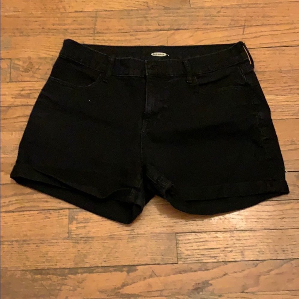 Black shorts
